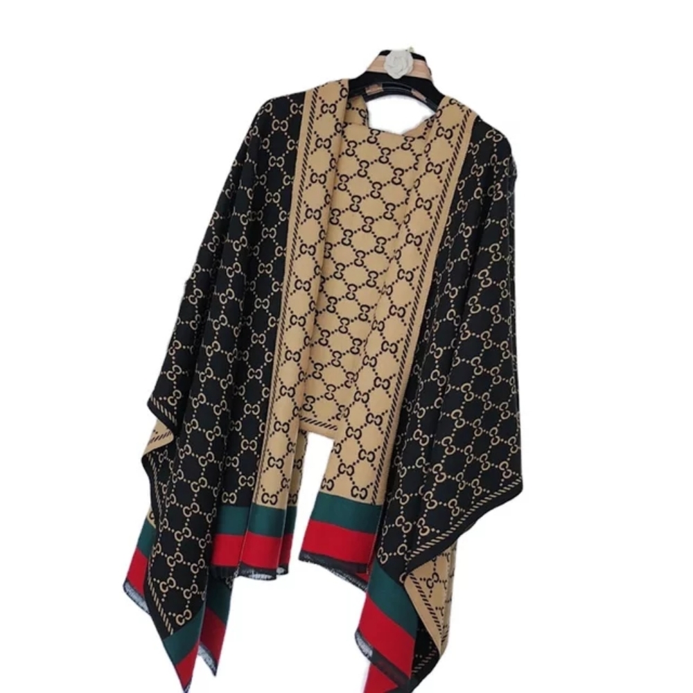 Reversible Stylish Warm Cashmere/Shawl - Picture 6 of 15